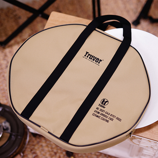 트루버 우유니 캠핑 그리들 팬 세라믹 이중코팅 컬러 불판 캠핑용