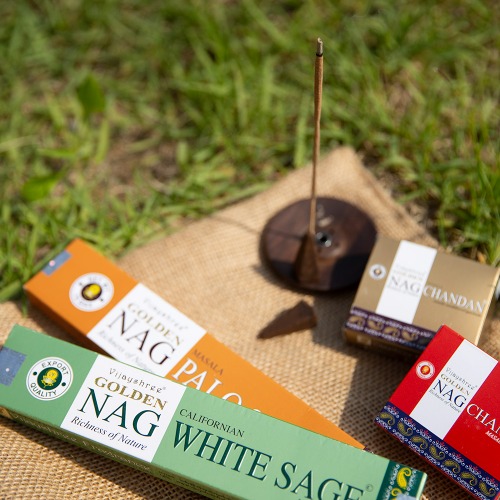 인센스 스틱 찬단 골든나그 스틱 향초 24종