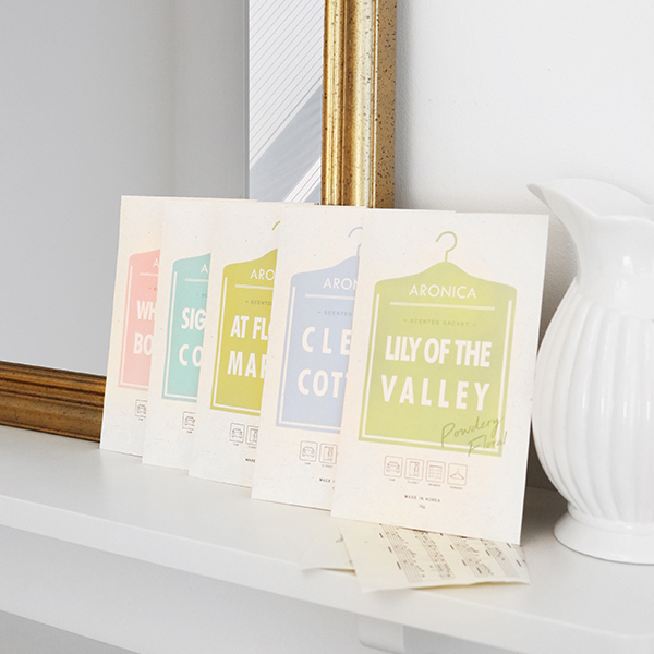 퍼퓸샤쉐 사쉐방향제 18g x 15P 사쉐 샤쉐 옷장디퓨저 탈취제 냄새제거