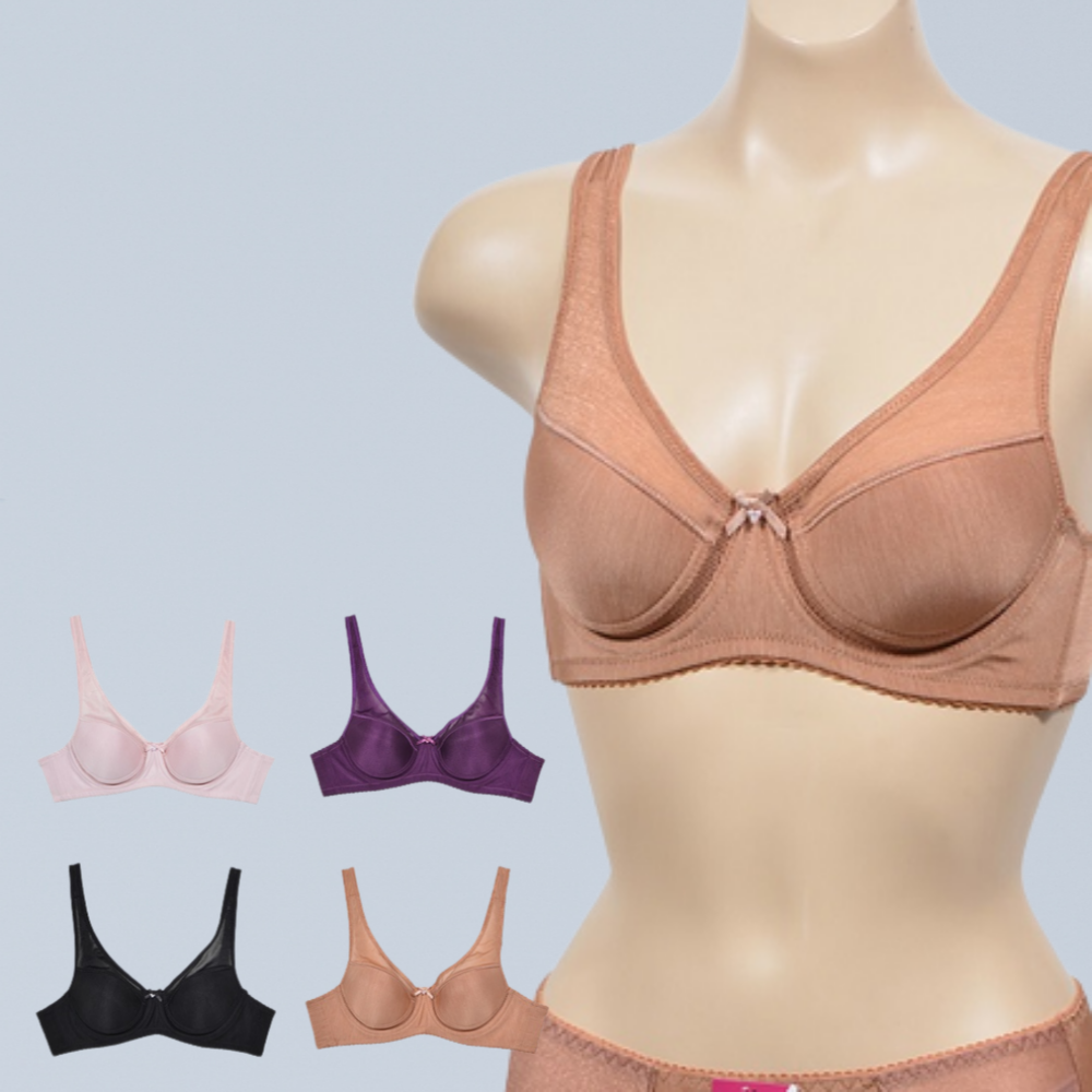 와이어있는브라 국내생산 빅사이즈 풀컵 75C컵 80C컵 85C컵 90C - 상품 이미지