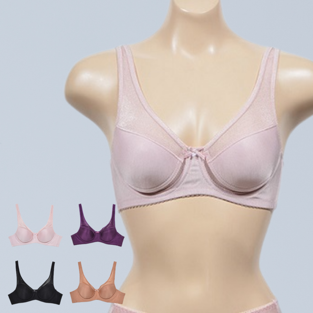 와이어있는브라 국내생산 빅사이즈 처진가슴 풀컵 75B컵 80B컵 85B컵 90B - 상품 이미지