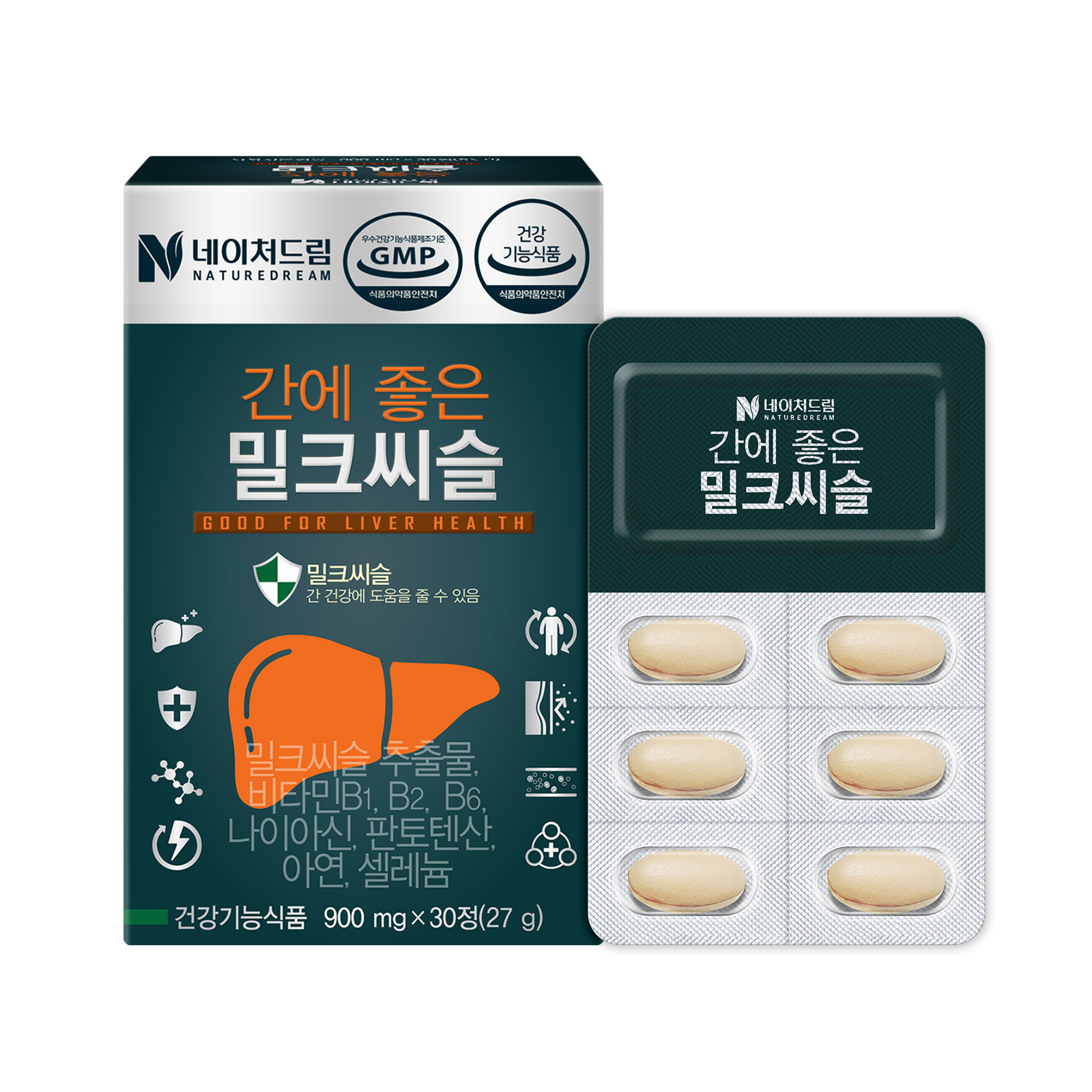 네이처드림 마시는 액상 마그네슘 글루콘산 마그네슘 스틱 14포, 6개 - 상세 이미지 2