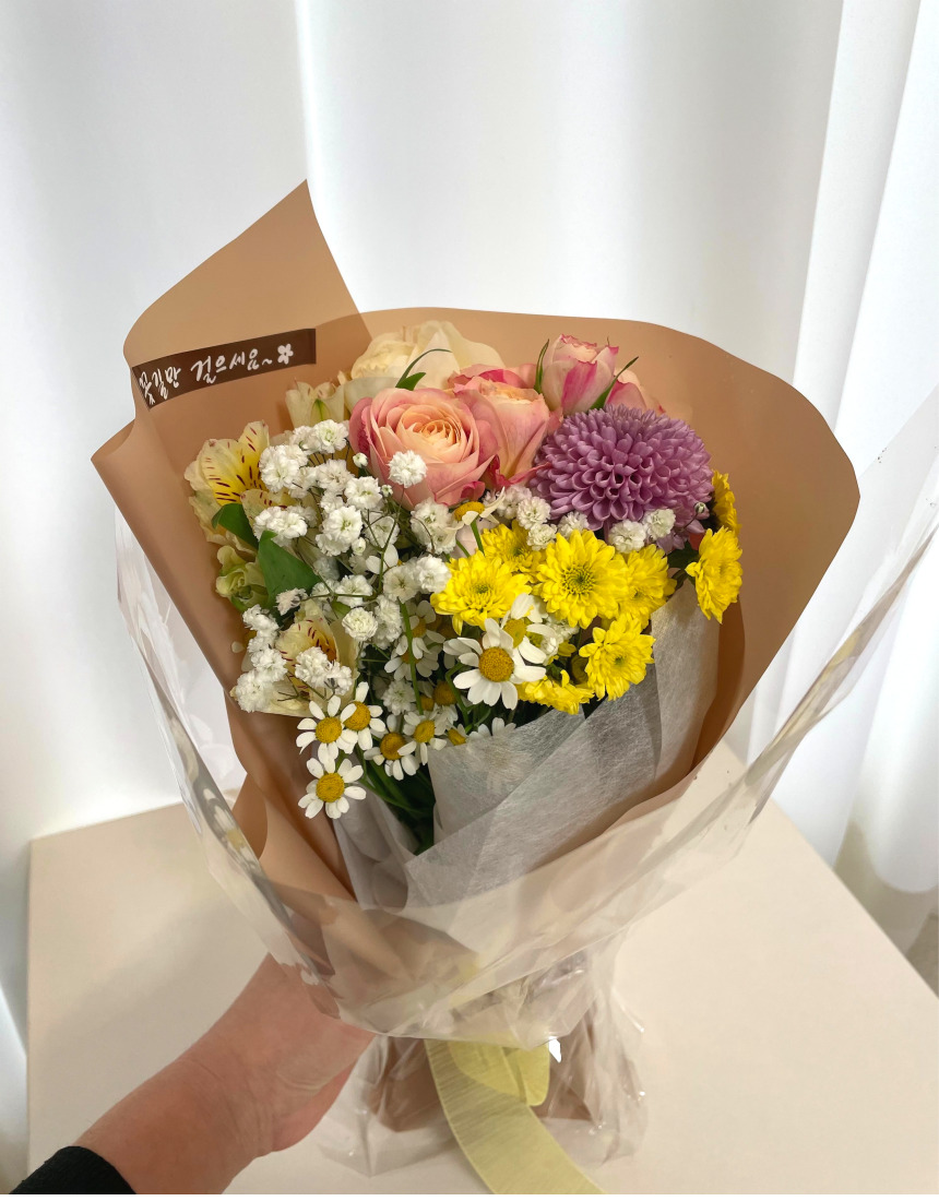 입학식 졸업식 기념일 생일 생화 꽃다발 꽃배달 꽃배달싼곳 - 상세 이미지 2