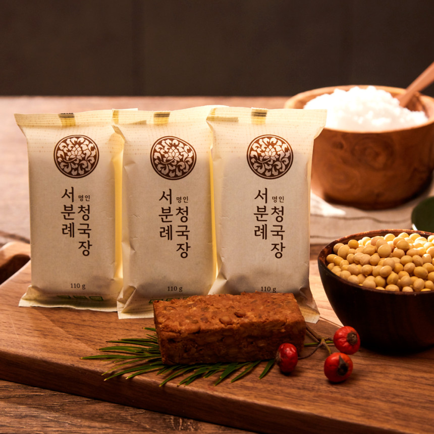 [서일농원] 서분례 명인 청국장 110g, 10팩, 최대 2천포인트 지급