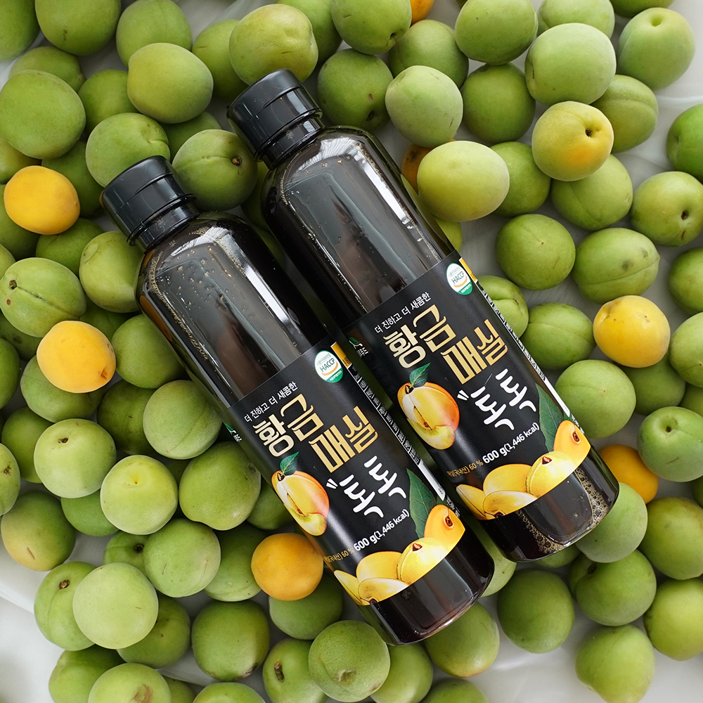 [슬로푸드]하동 황금매실톡톡 매실액기스 원액 청 600g 제품 이미지