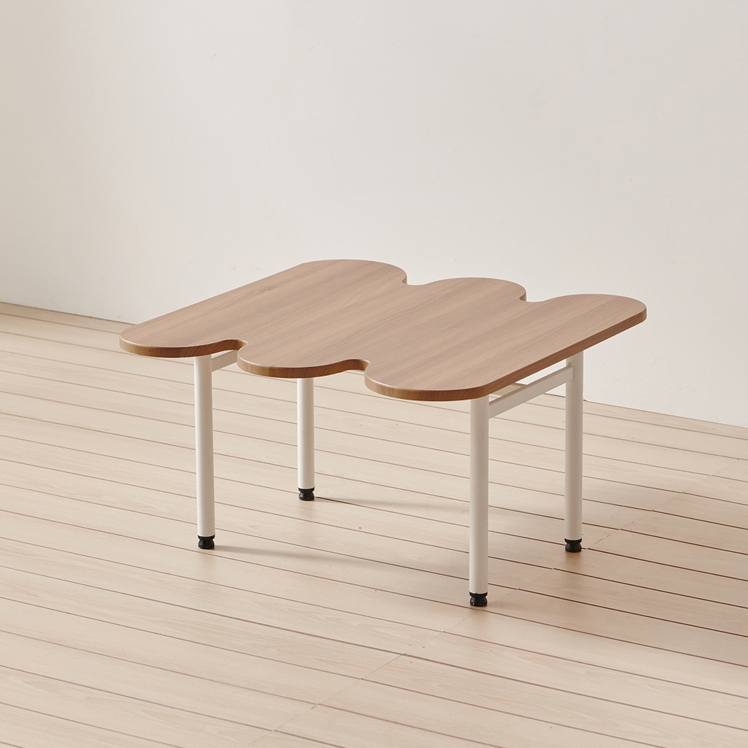 윈썸 글로리 웨이브 침실 거실 식탁 쇼파 옆 낮은 미니 좌식 테이블 600