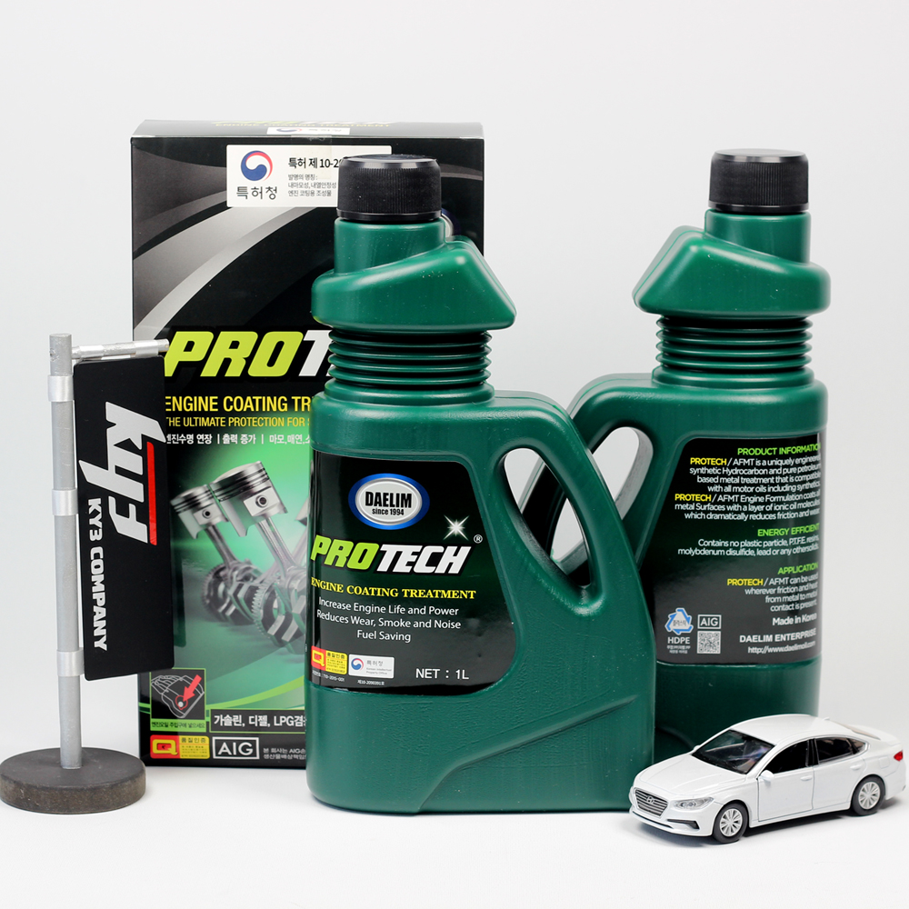 대림 프로텍 엔진코팅제 오일첨가제 보호제 1000ml 세차타올 1장 - 상세 이미지 5