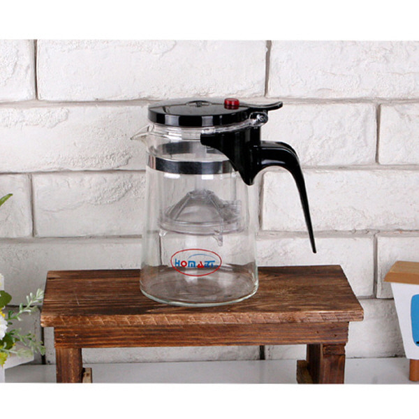 4S 홈아트 표일배500A 버튼여과기 티포트500ml 021441 - 상품 이미지
