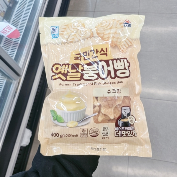 사조대림 국민간식 옛날 붕어빵 슈크림 400g : koollookstore