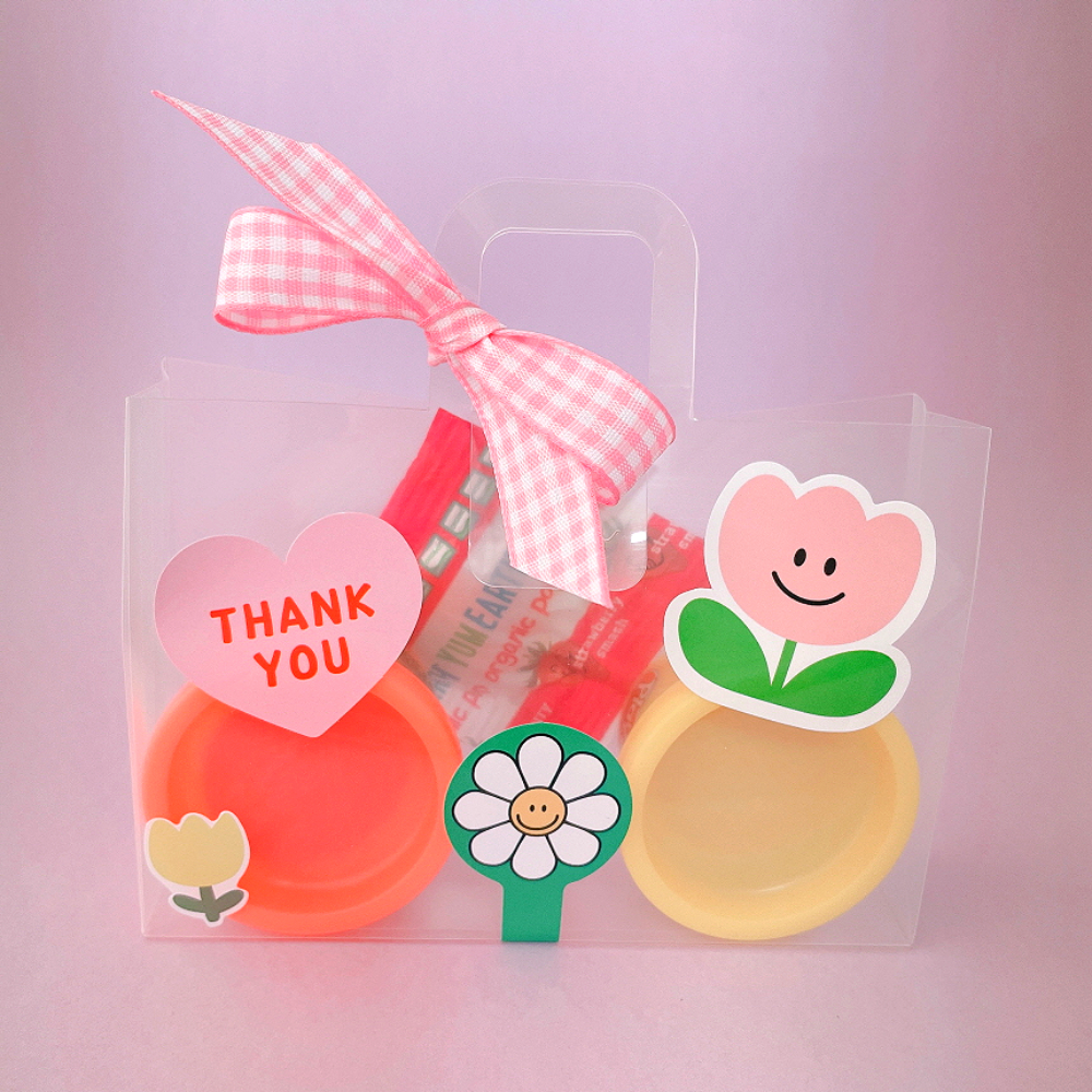 반투명 쇼핑백 답례품 구디백 포장 어린이집 선물 미니 쿠키 떡 사탕 포장... 실사용 후기 | 효과 있을까? - 대표 이미지