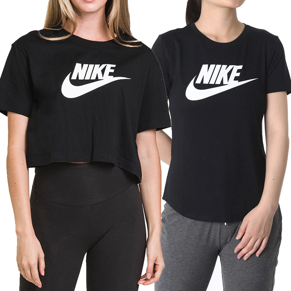 나이키 반팔티 우먼 빅로고 퓨추라 오버핏 크롭티 여성반팔티셔츠 데일리룩 꾸안꾸 이너웨어