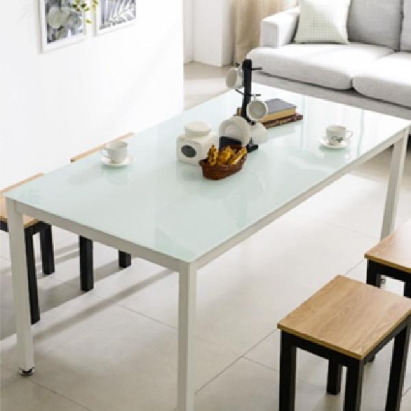 강화 유리 영업용식탁 매장용 식탁 상판 교체 1500X600