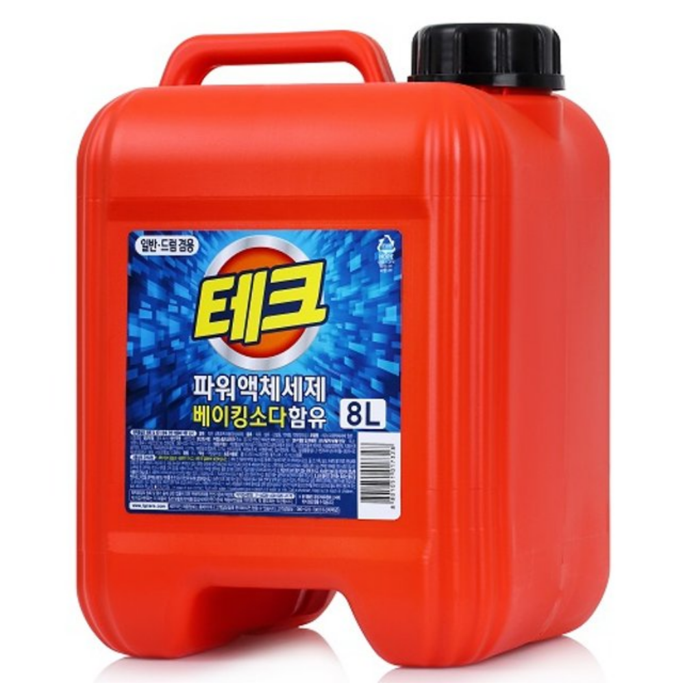 엘지생활건강 테크 파워 액체세제 8L