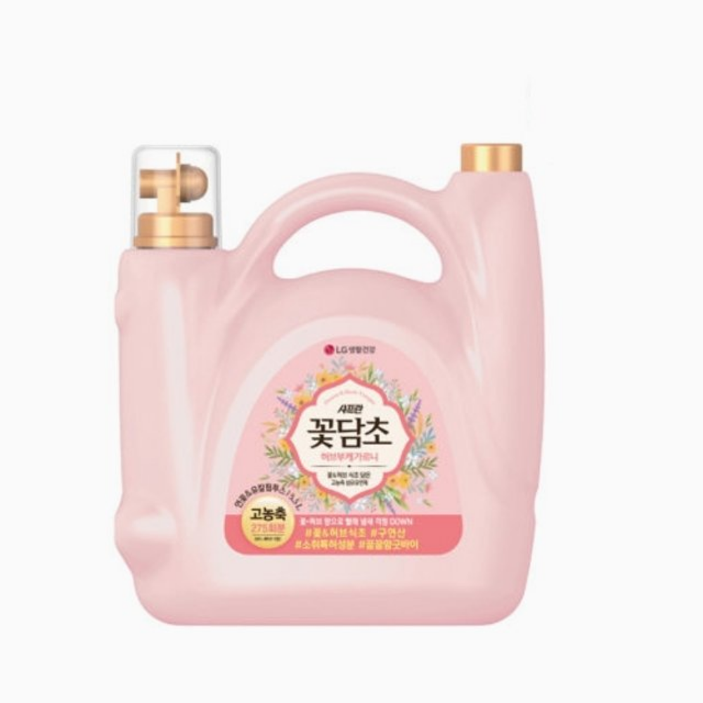 엘지생활건강 샤프란 꽃담초 허브부케가르니 연꽃 유칼립투스 5.5L