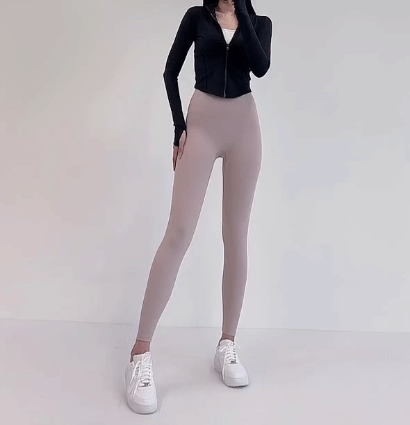 로라벨 자체제작 런 요가 레깅스 바지 필라테스복 여성 요가복 필라테스 하의 하이웨스트 옷 상세 이미지 29