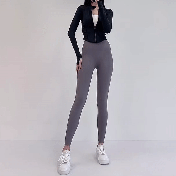 로라벨 자체제작 런 요가 레깅스 바지 필라테스복 여성 요가복 필라테스 하의 하이웨스트 옷 상세 이미지 57