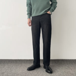 남자통청바지 남자연청바지 남자흑청바지 착용 후기 | 사이즈/핏 총정리 - 상품 이미지 2