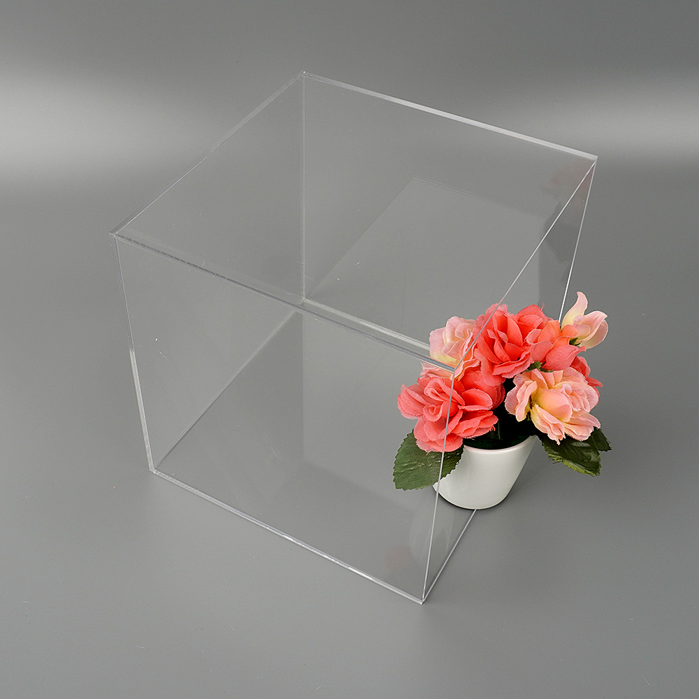 아크릴통 추첨통 경품함 뽑기함 아크릴 경품 추첨함 응모함 20cm - 상세 이미지 3
