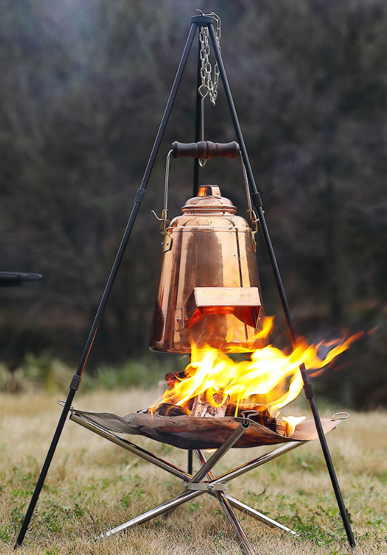 모닥불 솔로 캠프 메쉬 화로 미니 MT-012