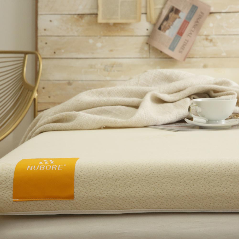 누보레 오가닉 토퍼 접이식 캠핑 차박 침대 매트리스 아이보리 SS