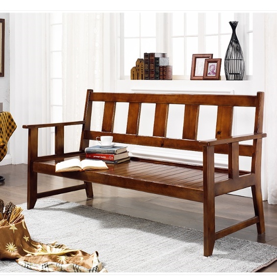 등받이 벤치 의자 원목 긴의자 장 의자 낮은 식탁 식당용 일자 2인용 나무 우드 2인