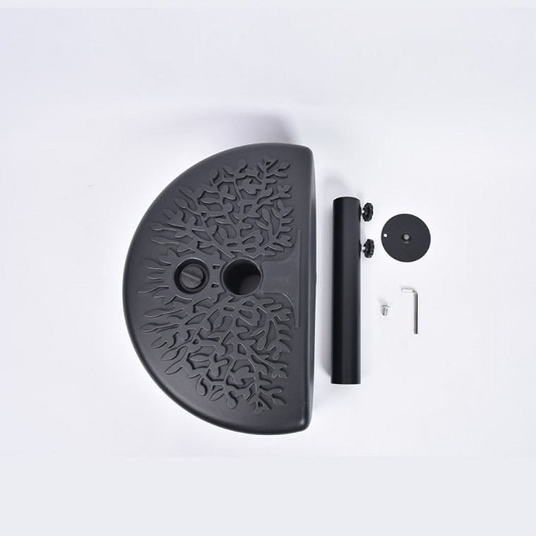 하프 파라솔 물통받침 대형우산 꽂이 받침대 지지대 고정대