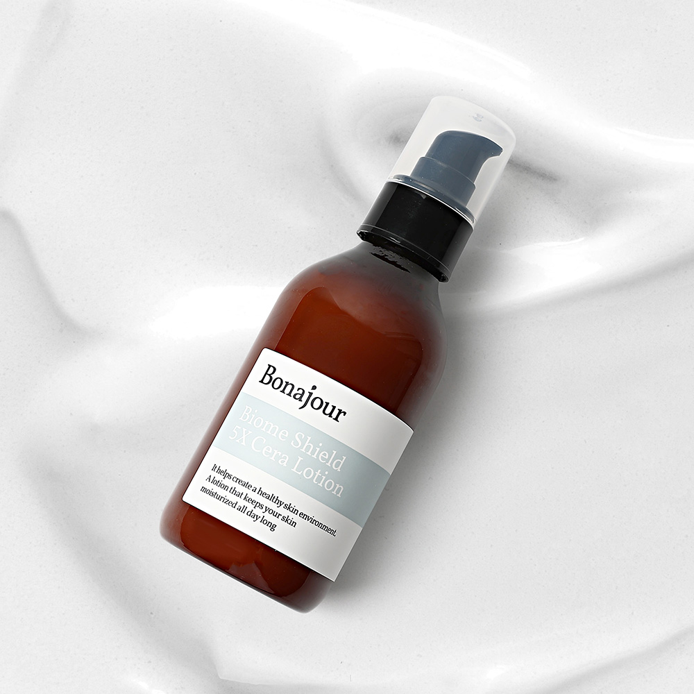 보나쥬르 바이옴 쉴드 5X 세라 로션 / 탄력보습케어 중건성 세라마이드 에멀전 150ml