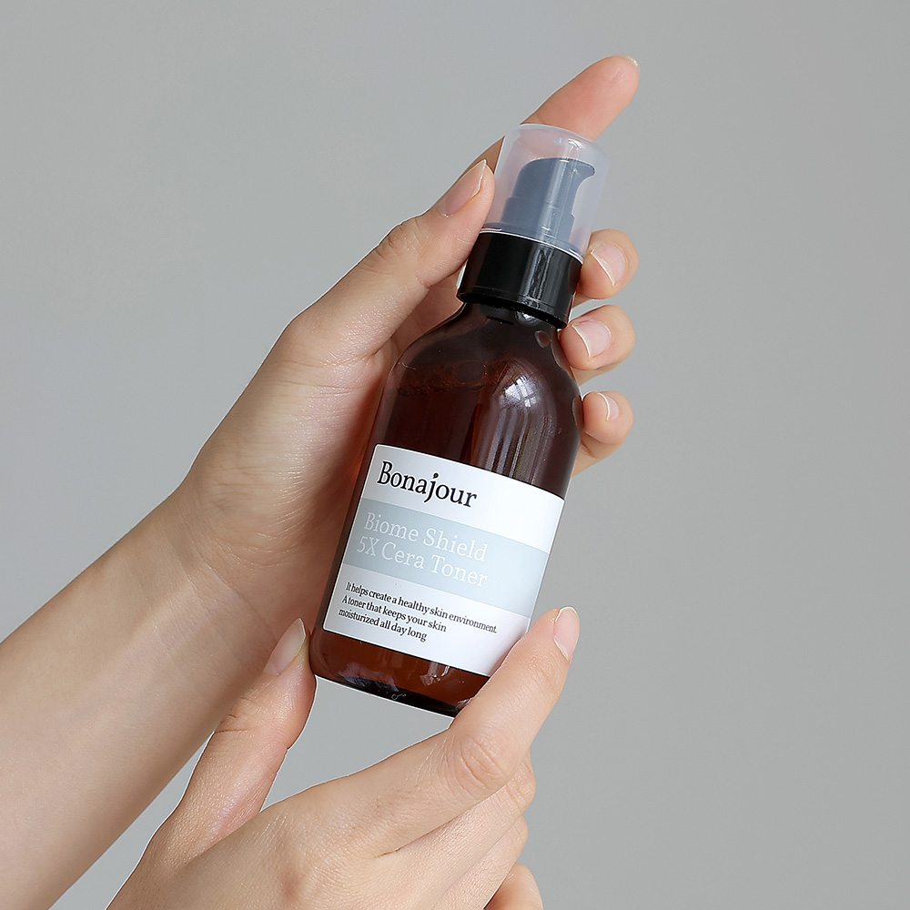 보나쥬르 바이옴 쉴드 5X 세라 토너 / 수분보습케어 중건성 세라마이드 스킨 150ml - 상세 이미지 3