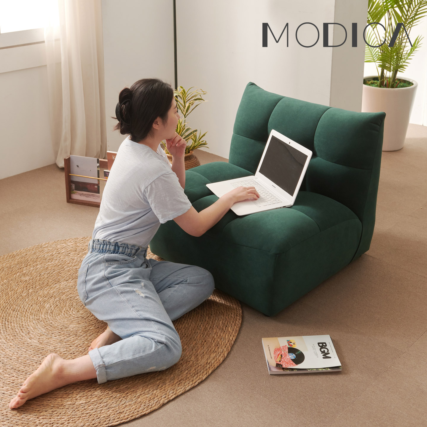 모디카 델피 아쿠아텍스 1인 소파 이미지 7
