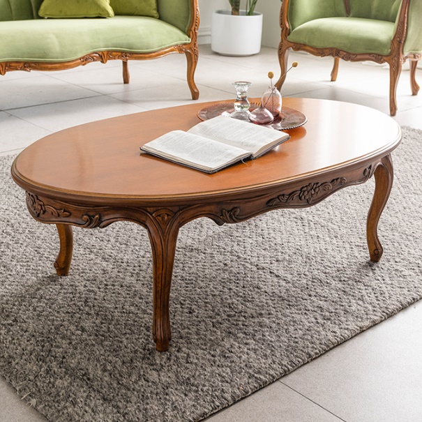 빈티지 엔틱거실테이블 높은쇼파테이블 대형좌식테이블