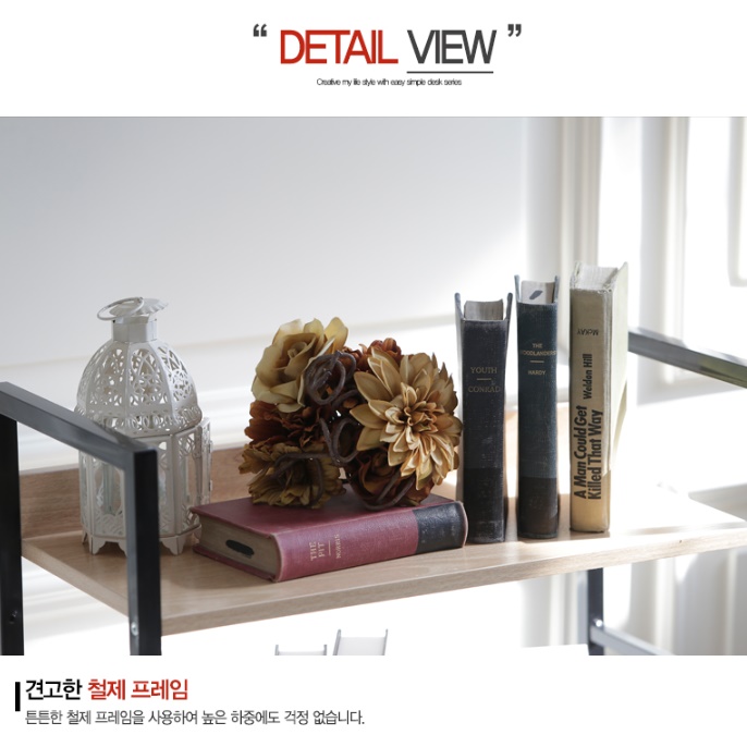 작은 선반 사다리형 선반 거실 선반장 시스템 벽 선반 장 - 상세 이미지 5