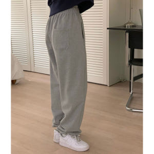 인기조거팬츠 s/s 쭈리 오버무드 봄 신상 루즈 와이드핏  밑단 스트링 ... 착용 후기 | 사이즈/핏 총정리 - 상품 이미지 1