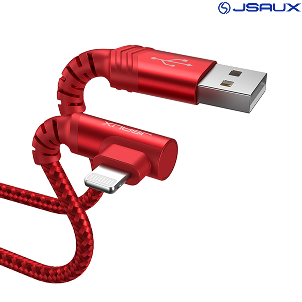 아이폰 고속충전 케이블 MFi ㄱ자 USB to 라이트닝 8핀 1.2m JSAUX - 상세 이미지 5