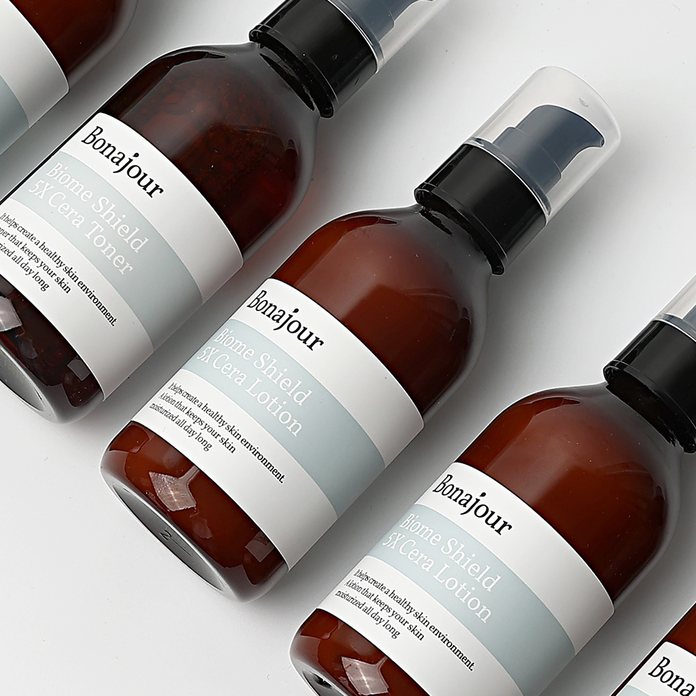 보나쥬르 바이옴 쉴드 5X 세라 로션 / 탄력보습케어 중건성 세라마이드 에멀전 150ml - 상세 이미지 4