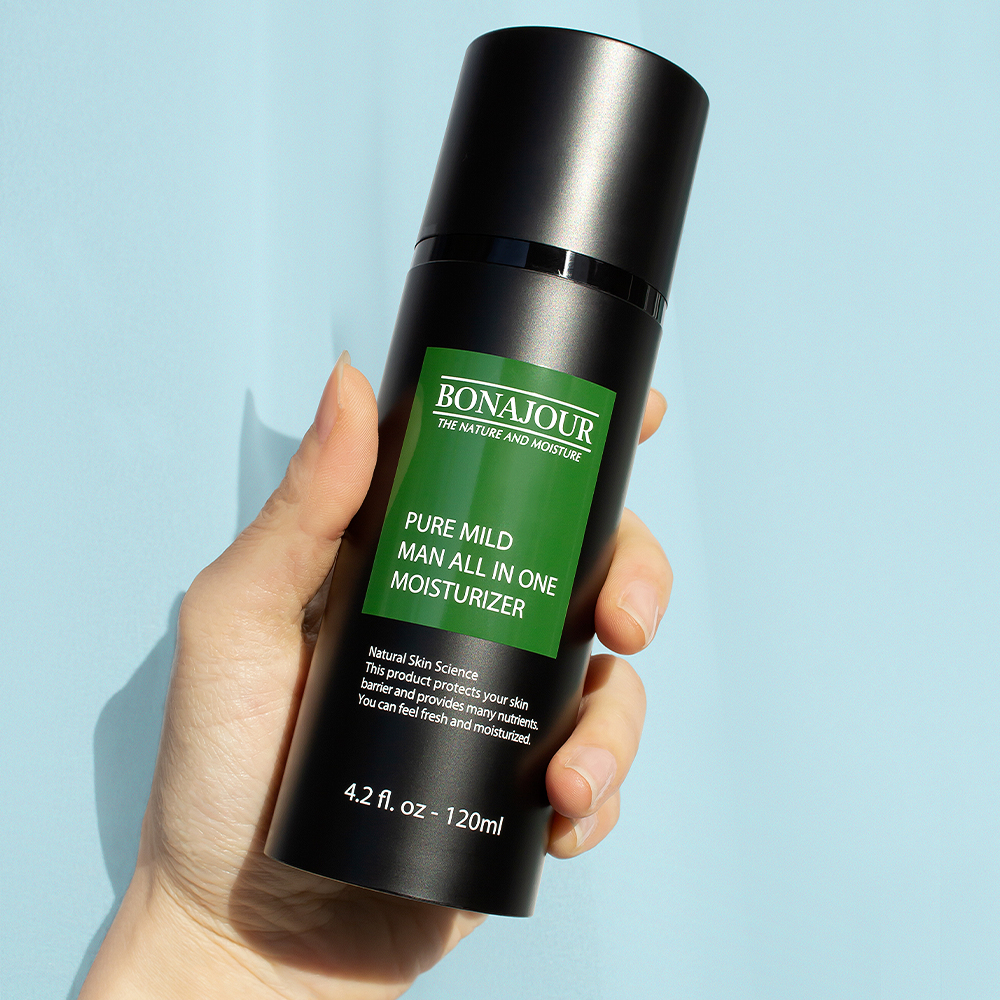 보나쥬르 비건 퓨어마일드 맨 올인원 / 남자 스킨로션, 저자극 남성화장품 120ml - 상세 이미지 3