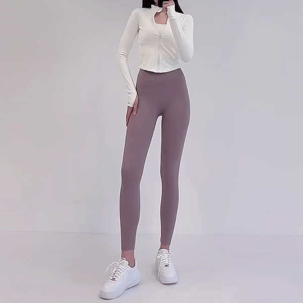 로라벨 자체제작 런 요가 레깅스 바지 필라테스복 여성 요가복 필라테스 하의 하이웨스트 옷 상세 이미지 39