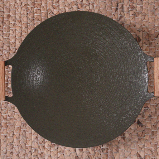 트루버 우유니 캠핑 그리들 팬 세라믹 이중코팅 컬러 불판 캠핑용