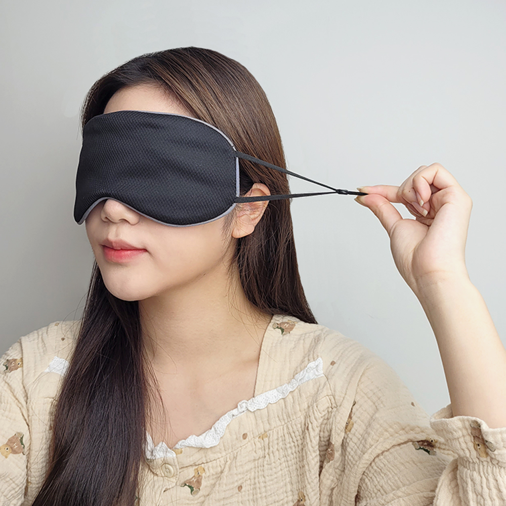 레토 실크 암막 양면 수면안대 사계절 눈안대 눈가리개 LHE-D03 - 상세 이미지 2