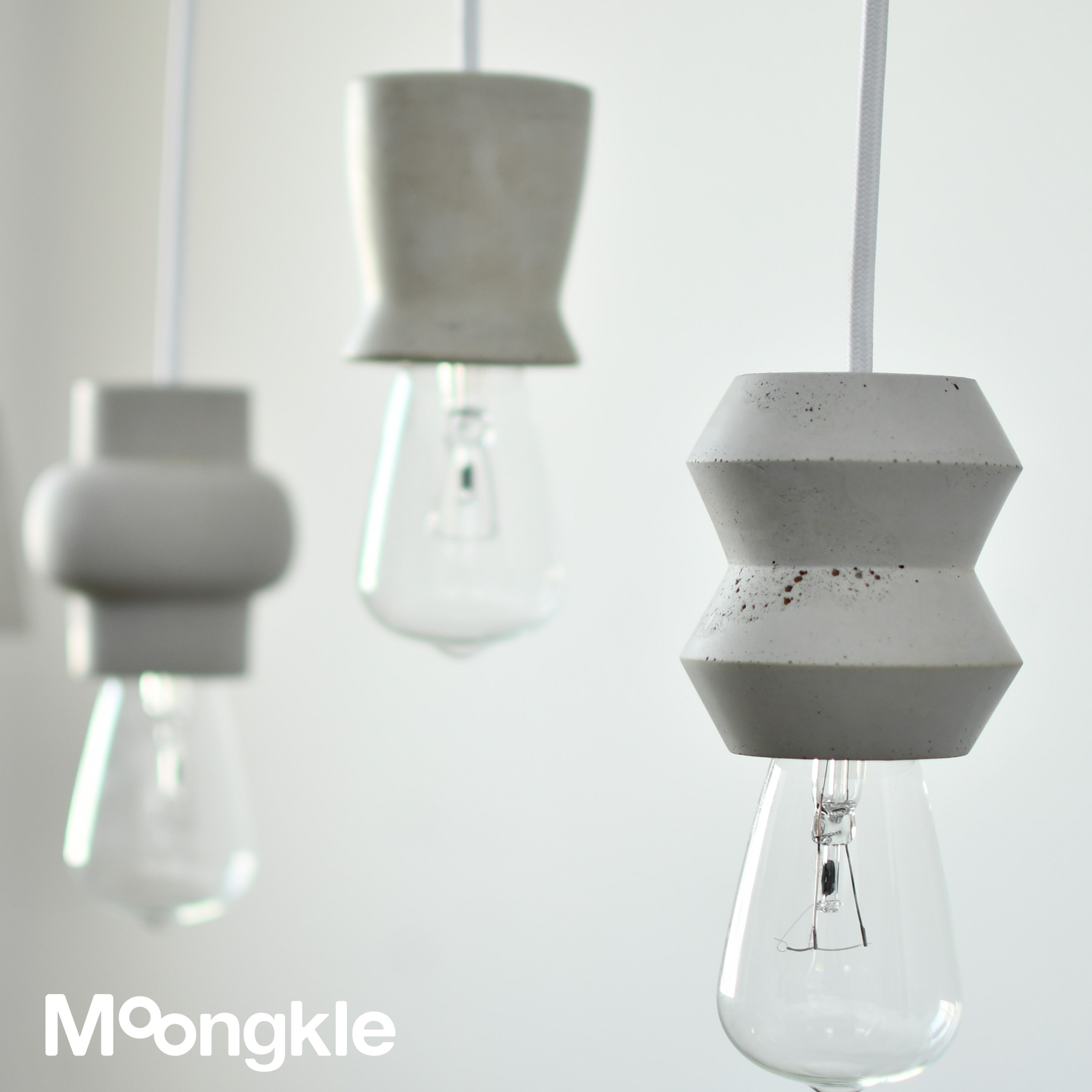 뭉클조명 딤플 LED 레일 펜던트 카페 조명 식탁등