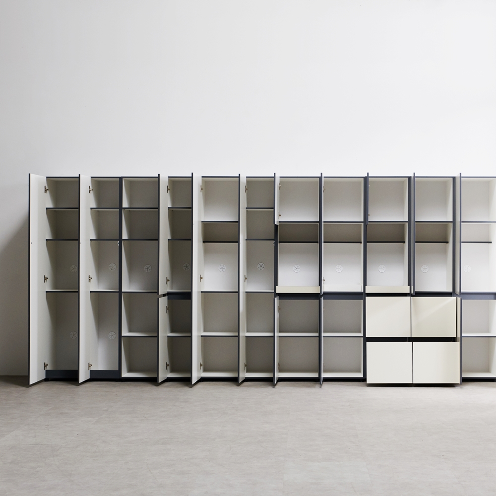 아인츠 틈새장 냉장고장 비스포크 틈새수납장 키큰 투도어 300