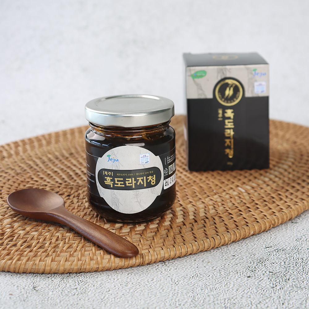 제주 탐라 흑도라지청 200g