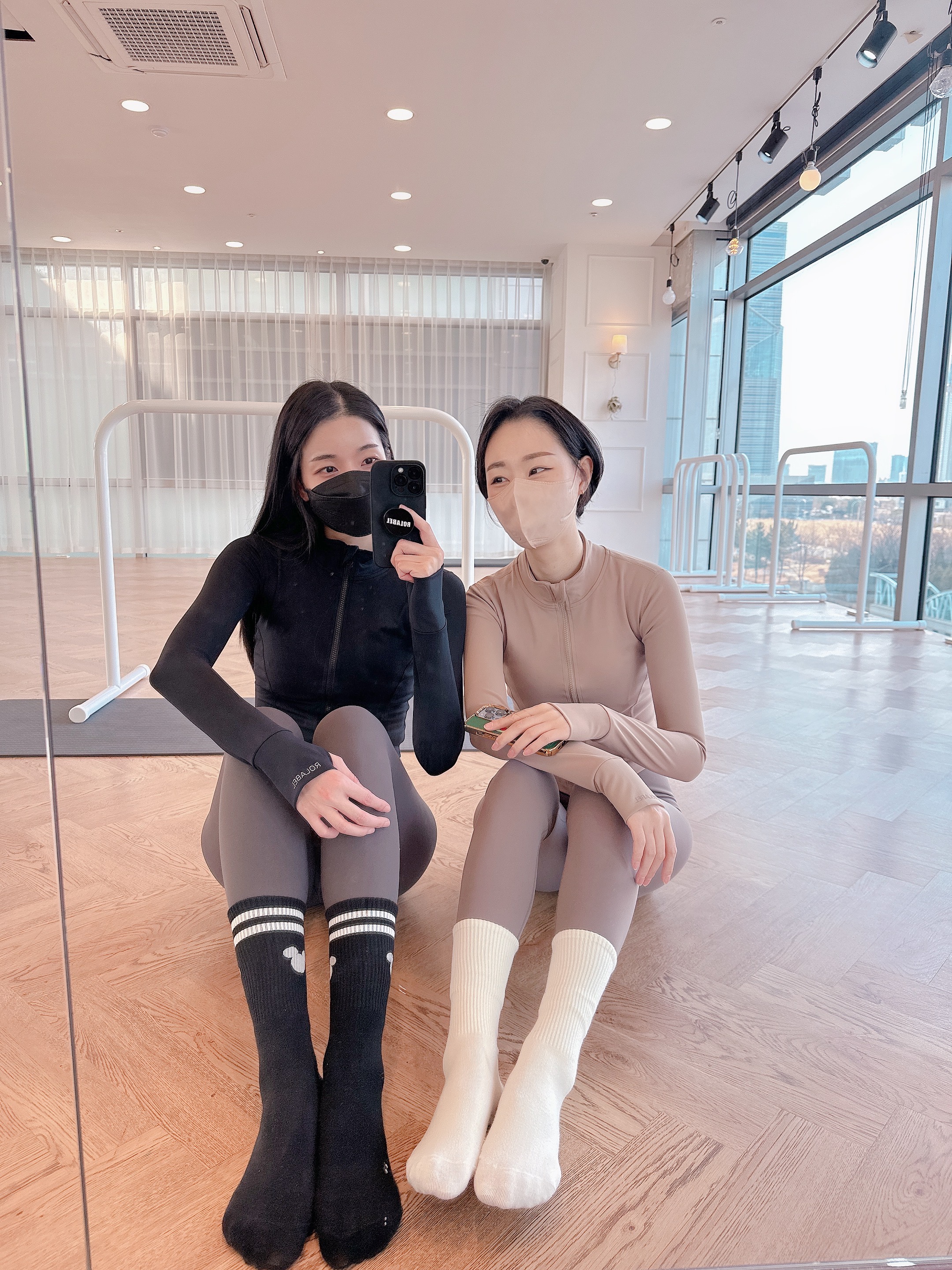 [신상할인]로라벨 러셀 요가 필라테스 레깅스 바지 하이웨스트 상세 이미지 83