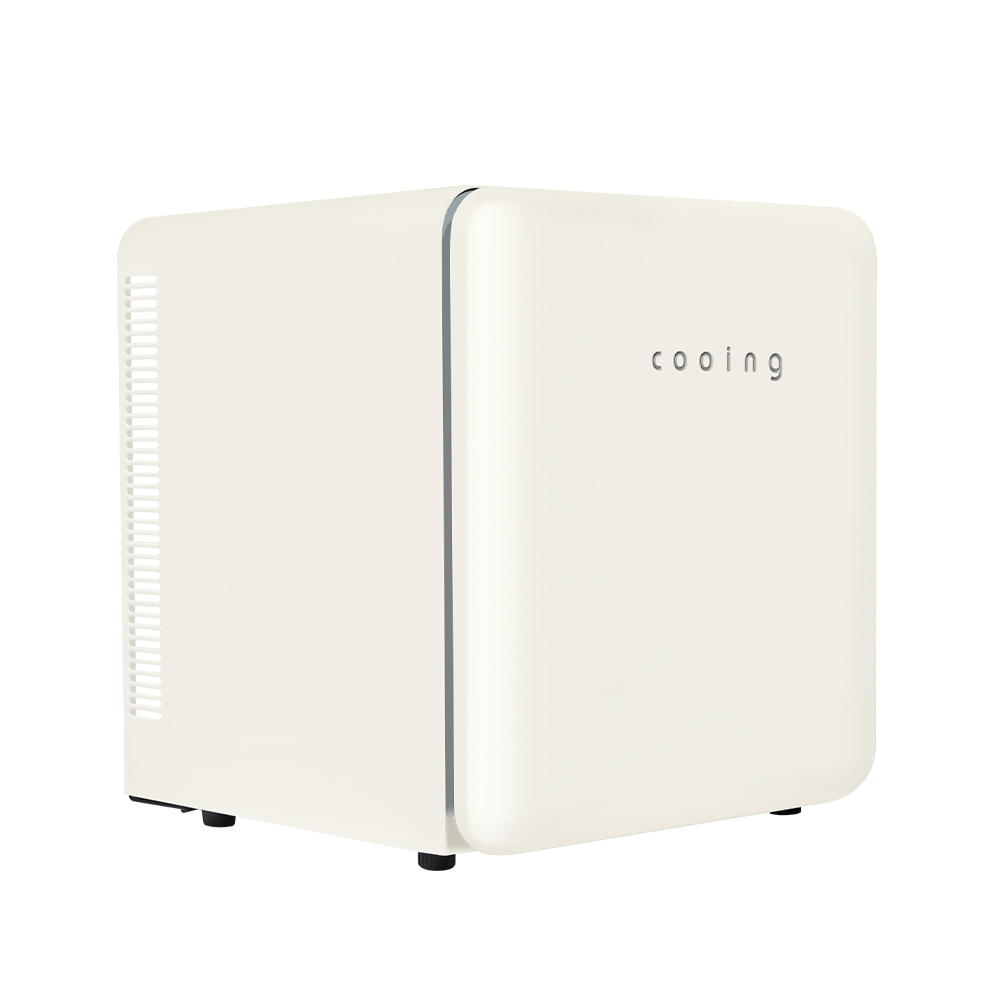 쿠잉 레트로 미니화장품냉장고 약냉장고 초소형 무소음 예쁜 - 상세 이미지 4