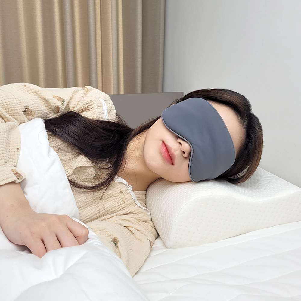 레토 실크 암막 양면 수면안대 사계절 눈안대 눈가리개 LHE-D03 - 상세 이미지 5
