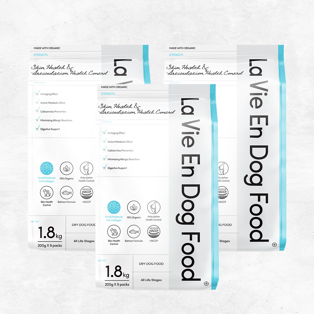 라비앙독 가수분해 연어 강아지 사료 피부 눈물 알러지 5.4kg