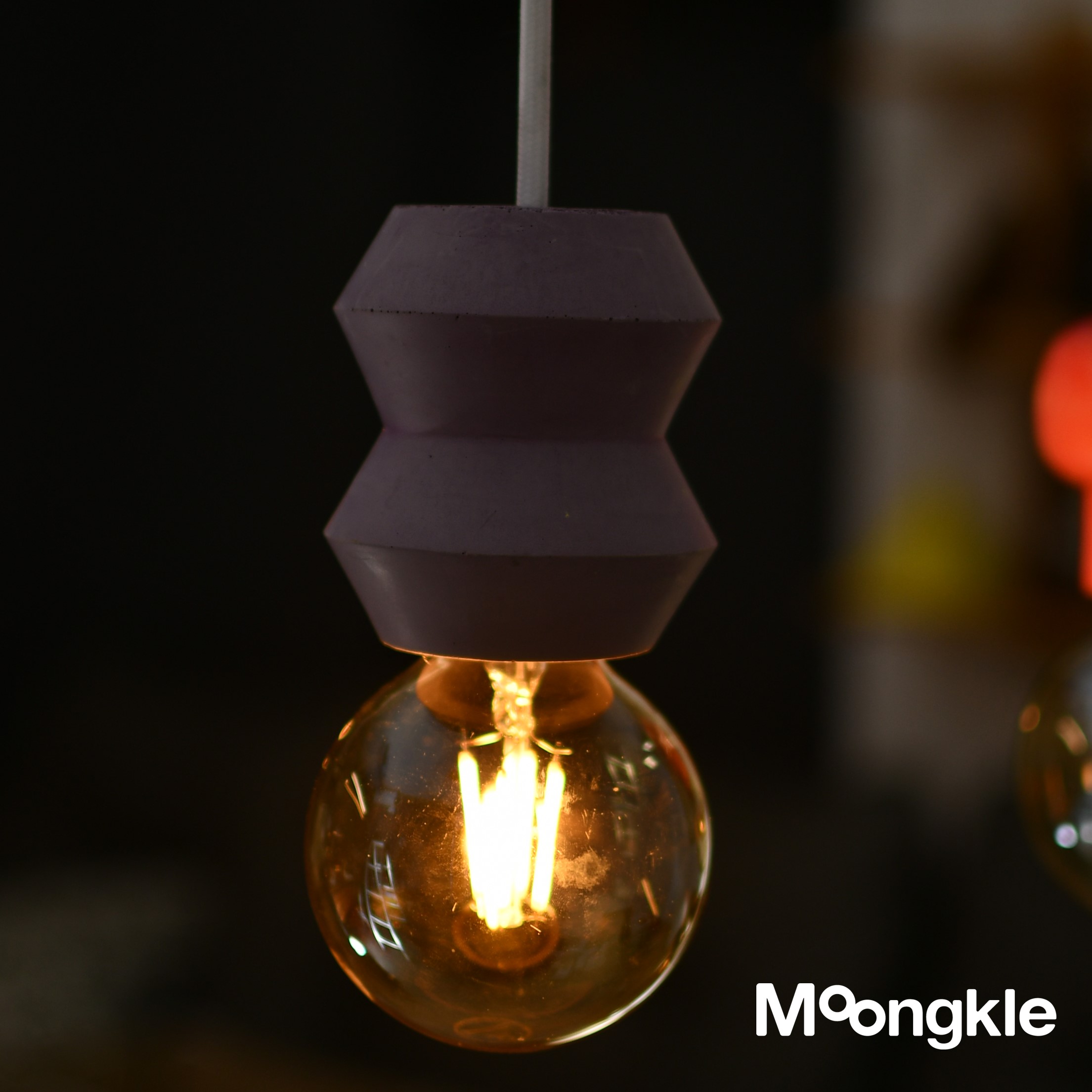 뭉클조명 딤플 LED 레일 펜던트 카페 조명 식탁등