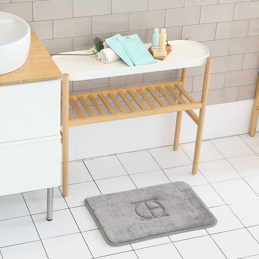 쿨풋 프리미엄 메모리폼 발매트 주방 욕실 화장실 발닦개