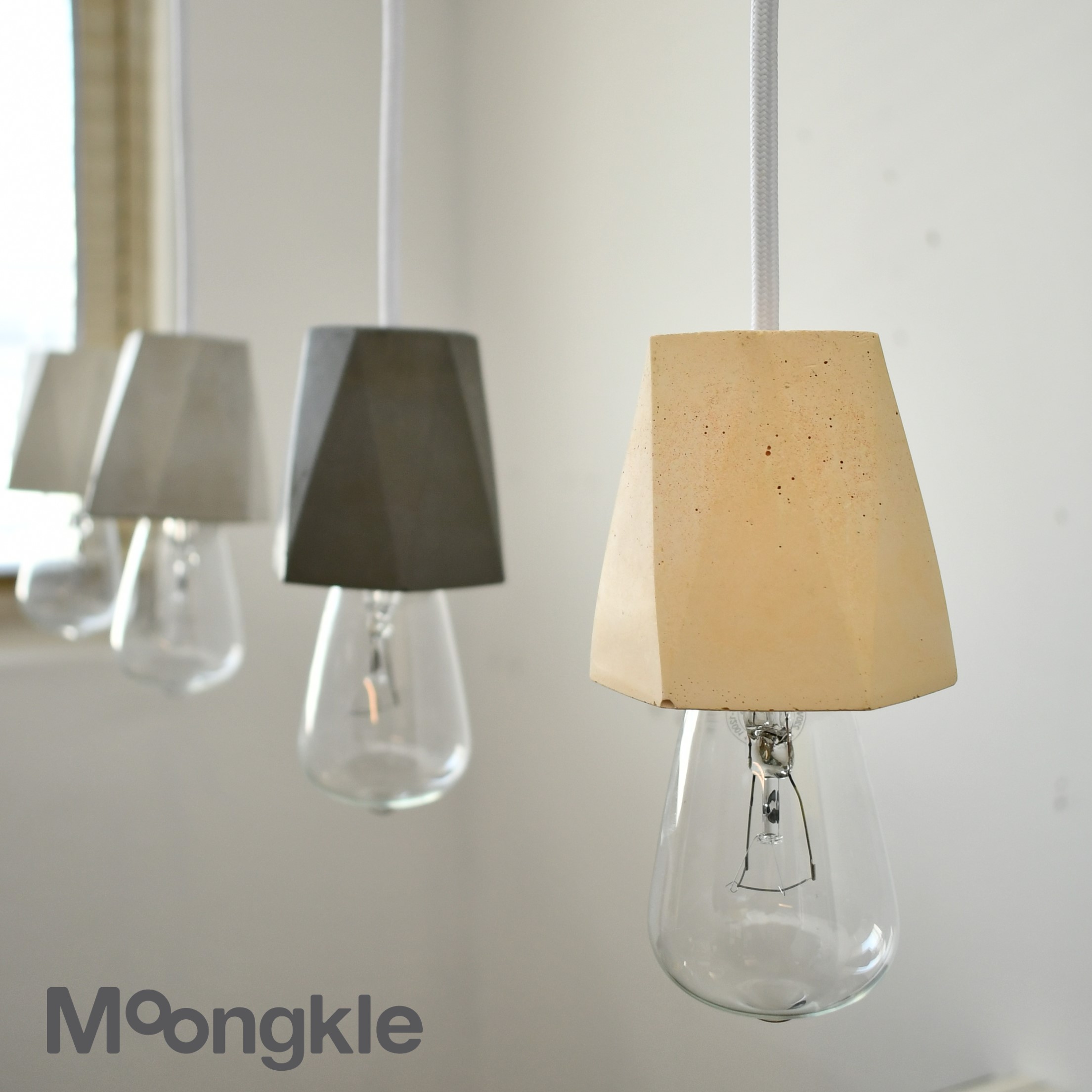 뭉클조명 딤플 LED 레일 펜던트 카페 조명 식탁등