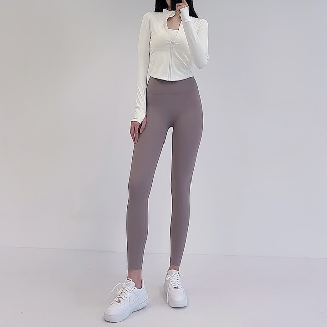로라벨 자체제작 런 요가 레깅스 바지 필라테스복 여성 요가복 필라테스 하의 하이웨스트 옷 상세 이미지 47