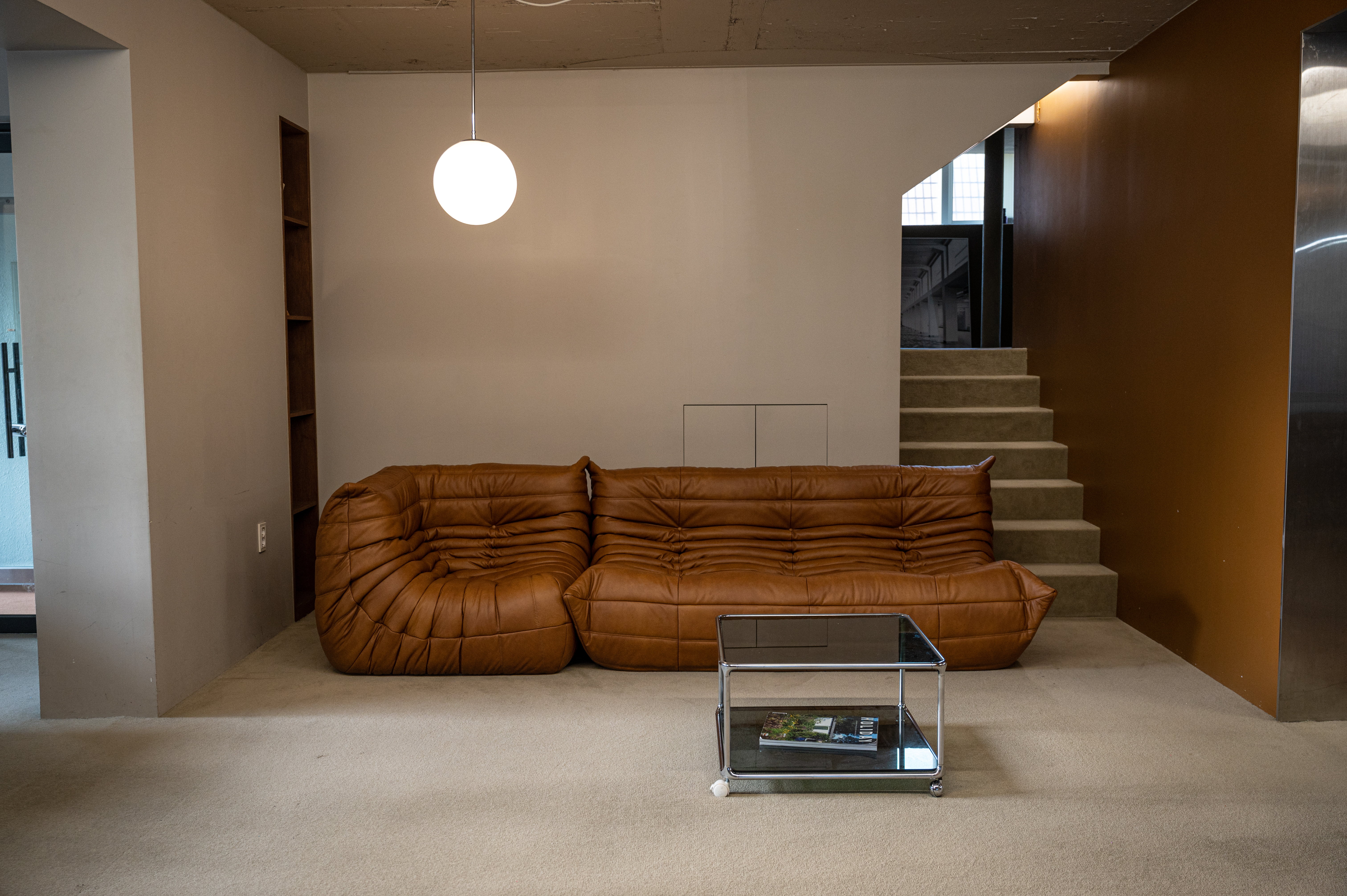 PH 17 코너 기본선택 가죽모듈쇼파 이태리 내추럴 통가죽 천연면피 소가죽소파(전체가죽)  토고쇼파 번데기소파 빈백쇼파 빈티지가죽